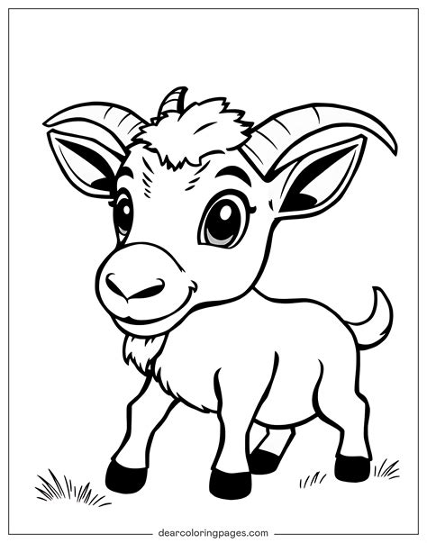 goat coloring