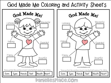 god made me coloring pages