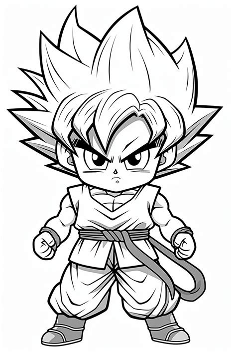goku coloring