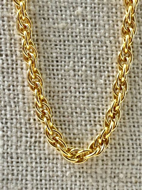 gold rope chain weak link