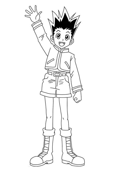 gon coloring pages