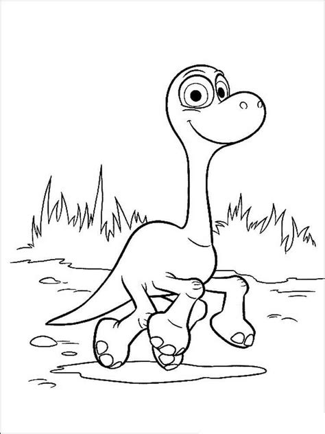 good dinosaur coloring