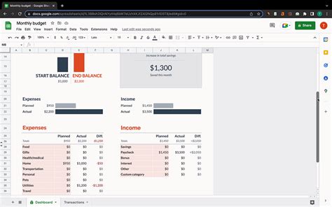 Google Sheet Templates