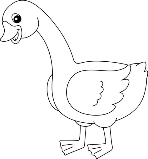 goose coloring pages