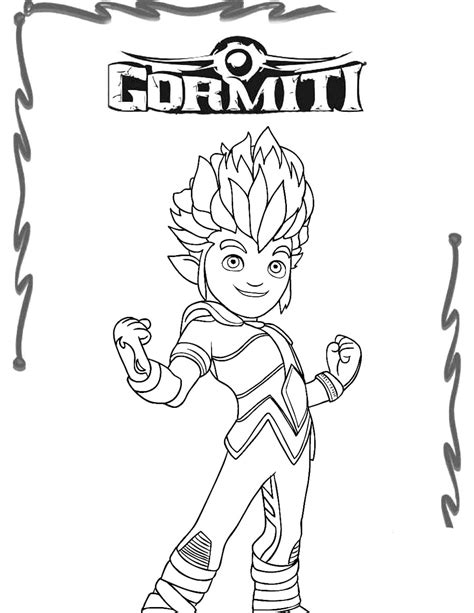 gormiti coloring pages