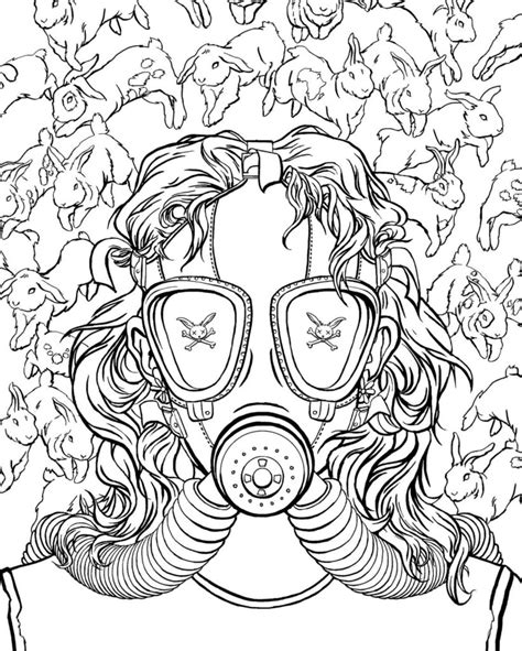 gory coloring pages