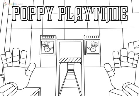 grab pack poppy playtime coloring pages