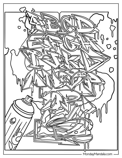 graffiti coloring book pdf
