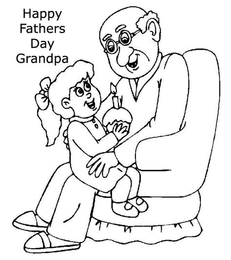 grandpa fathers day coloring pages