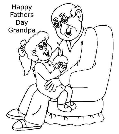 grandpa fathers day coloring pages