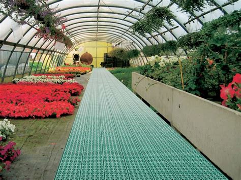 greenhouse flooring materials