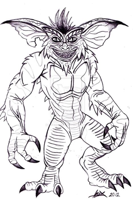 gremlins coloring pages