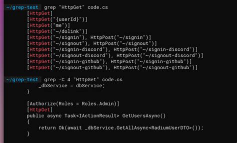 grep show lines surrounding each match closed