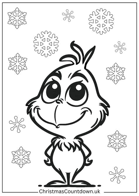 grinch colouring