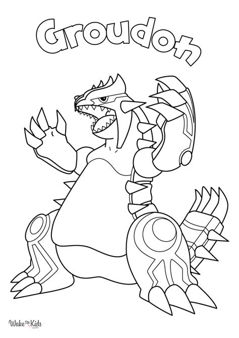 groudon coloring pages