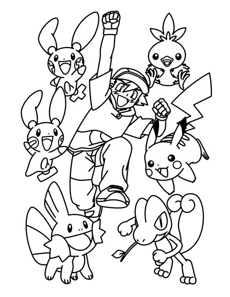 group coloring pages
