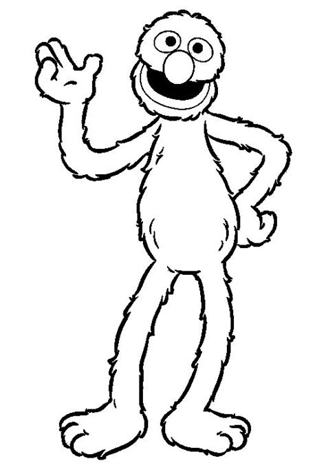 grover coloring pages