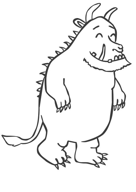 gruffalo coloring pages