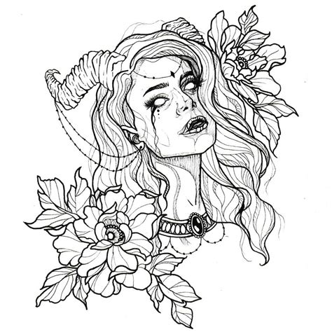 grunge coloring pages