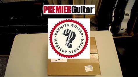Guitarist with Premier Guitar Mystery Stocking