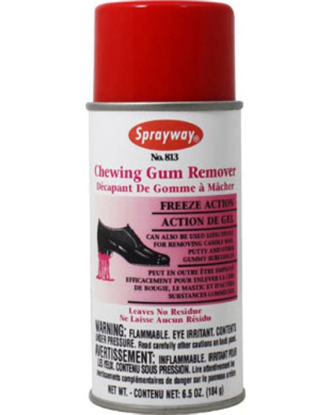 gum remover spray