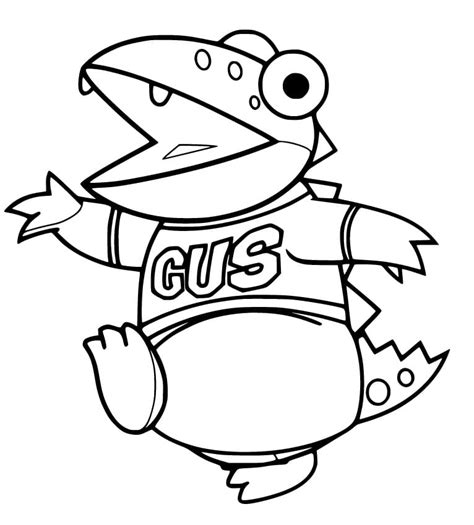 gus ryan's world coloring pages