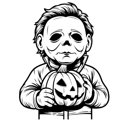 halloween kills coloring pages