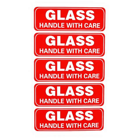 Handle Your Glasses with Care