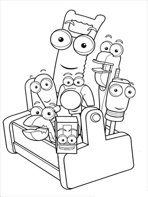 handy manny coloring pages