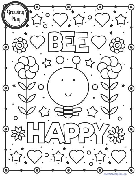 happy coloring pages
