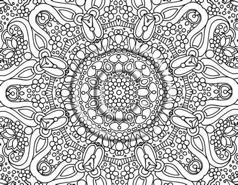 hard coloring pages printable