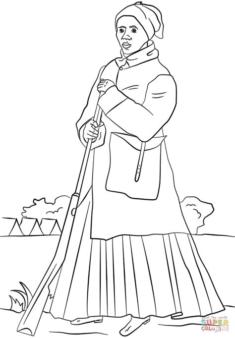harriet tubman coloring pages printable