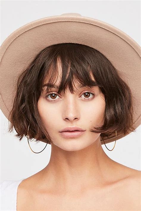 hat hairstyles for short hair