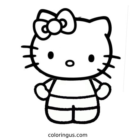 hello kitty pdf coloring pages