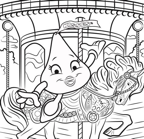 hershey coloring pages