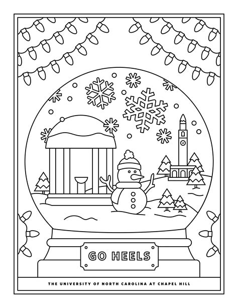 holiday colouring pages