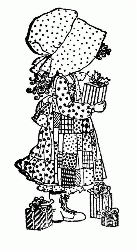 holly hobbie coloring pages