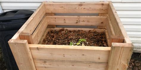 homemade compost bin