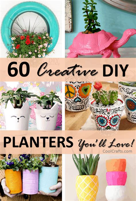 homemade plant pots