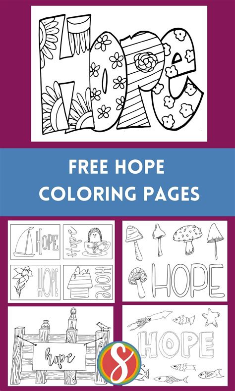 hope coloring pages