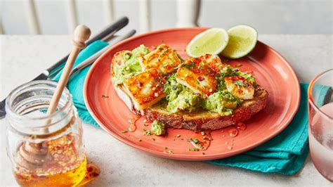 hot honey avocado toast