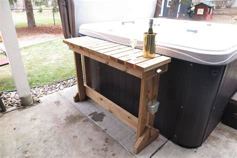 hot tub table ideas