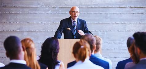 how do you address an audience in a speech