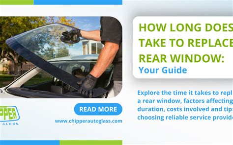 how long does it take to replace a window