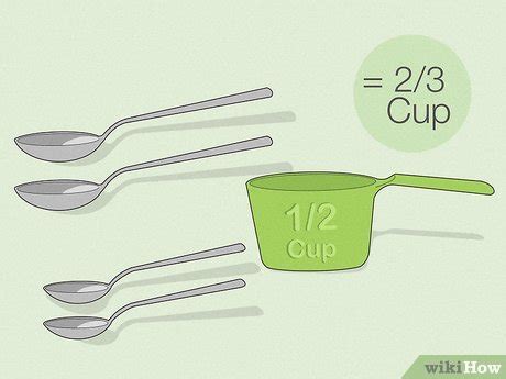 how measure 2/3 cup