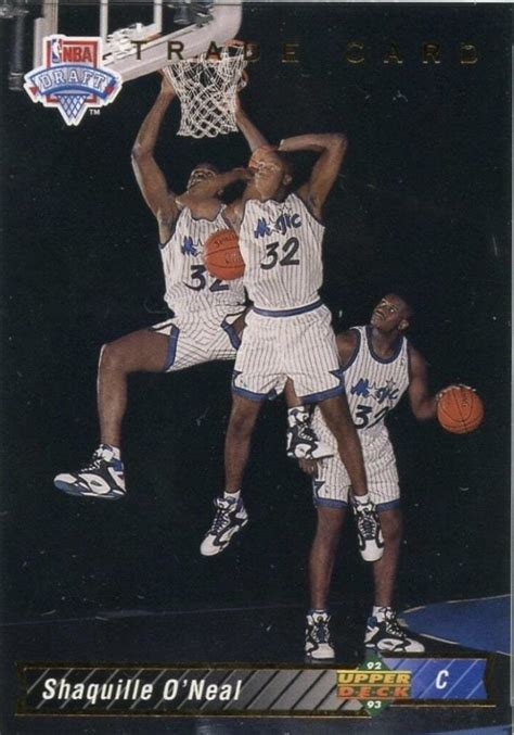 how much is a rookie shaq card worth