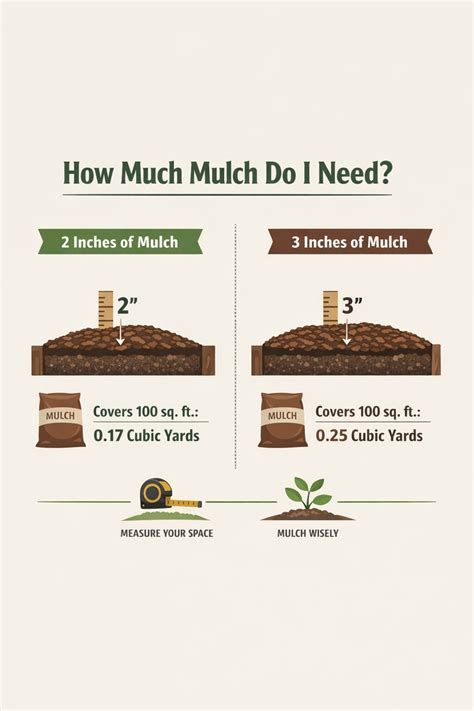 how much mulch is too much