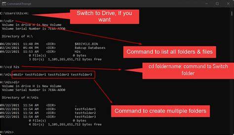 how to change directory using Windows command line