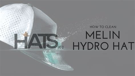 how to clean melin hat