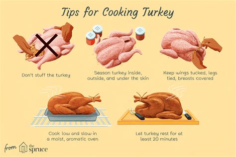 how to cook turkey tips